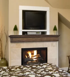 48" / 60" / 72" Savannah Mantel Shelf - Unfinished