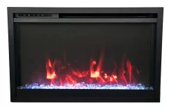 26" Traditional Xtraslim Electric Fireplace Insert