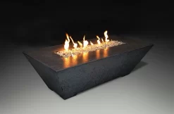 Athena 72" Grand Canyon Olympus Chat Height Liquid Propane Rectangular Gas Fire Pit Table