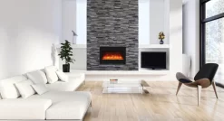 33" Amantii Zero Clearance Electric Fireplace