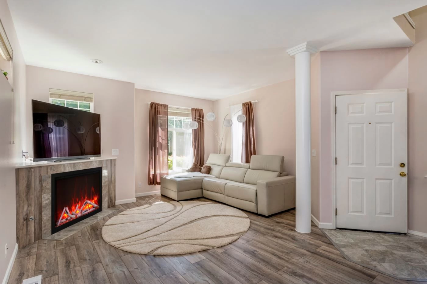 44" Traditional Smart Series Electric Indoor / Outdoor Fireplace - Image 9