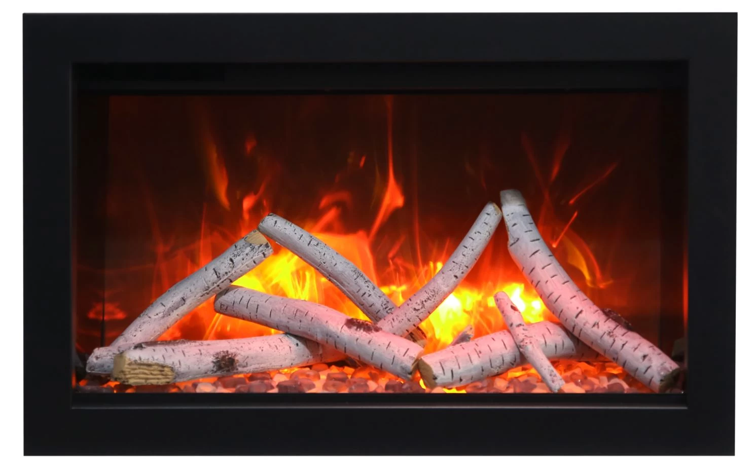 26" Traditional Smart Series Indoor / Outdoor Electric Fireplace - Image 2