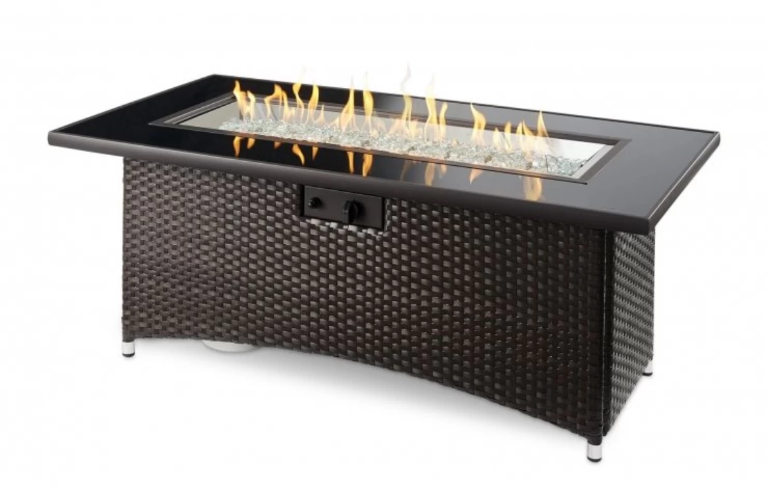 59" Balsam Montego Linear Gas Fire Pit Table - Image 2