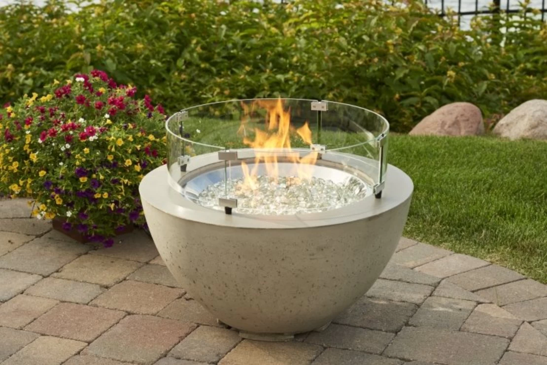 29" Cove Round Gas Fire Pit Bowl - Image 2