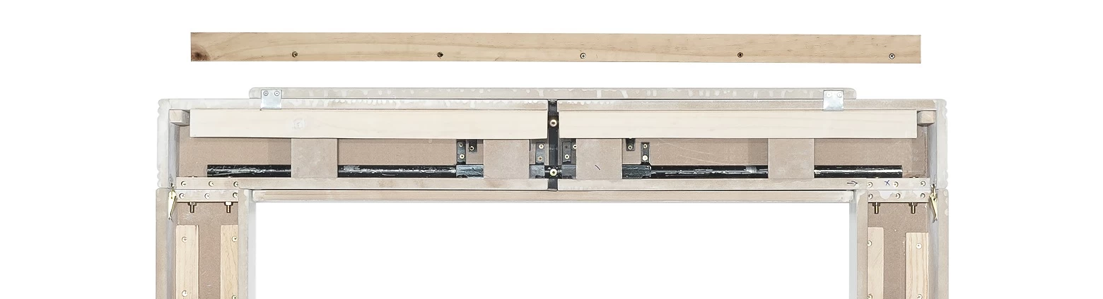 48" - 80" The Emory Adjustable Surround Mantel - Image 4