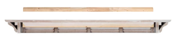 48" / 60" / 72" The Crestwood Mantel Shelf - Image 3