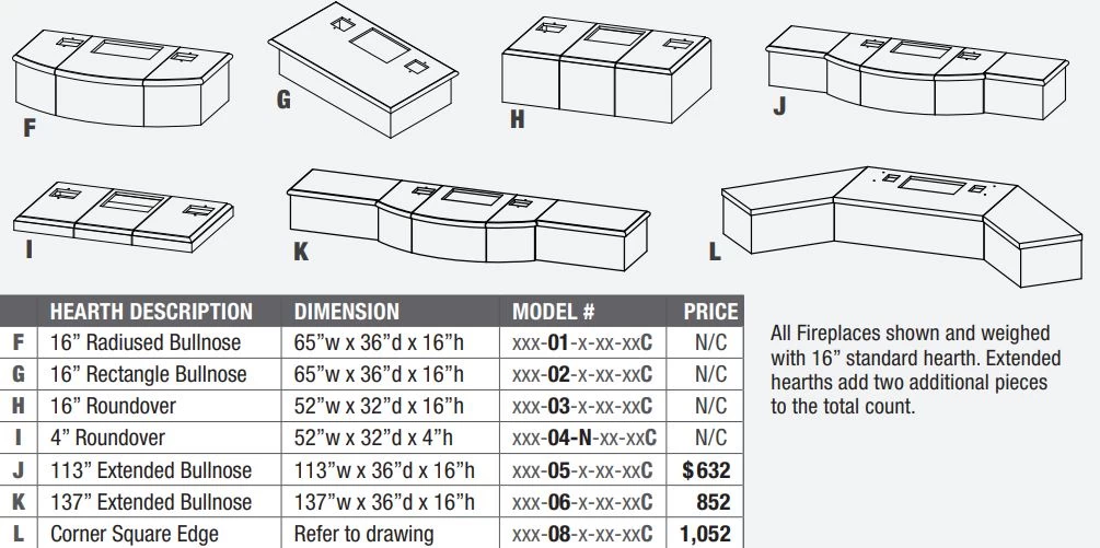 65" Phoenix Classic Outdoor Fireplace - Image 5