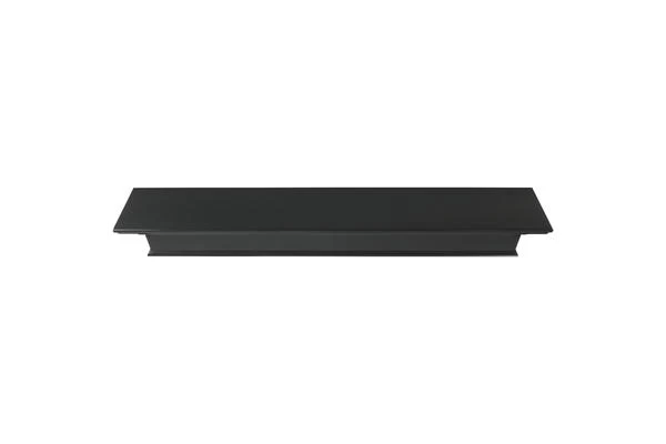 48" / 60" / 72" Henry Mantel Shelf - Black Finish - Image 4