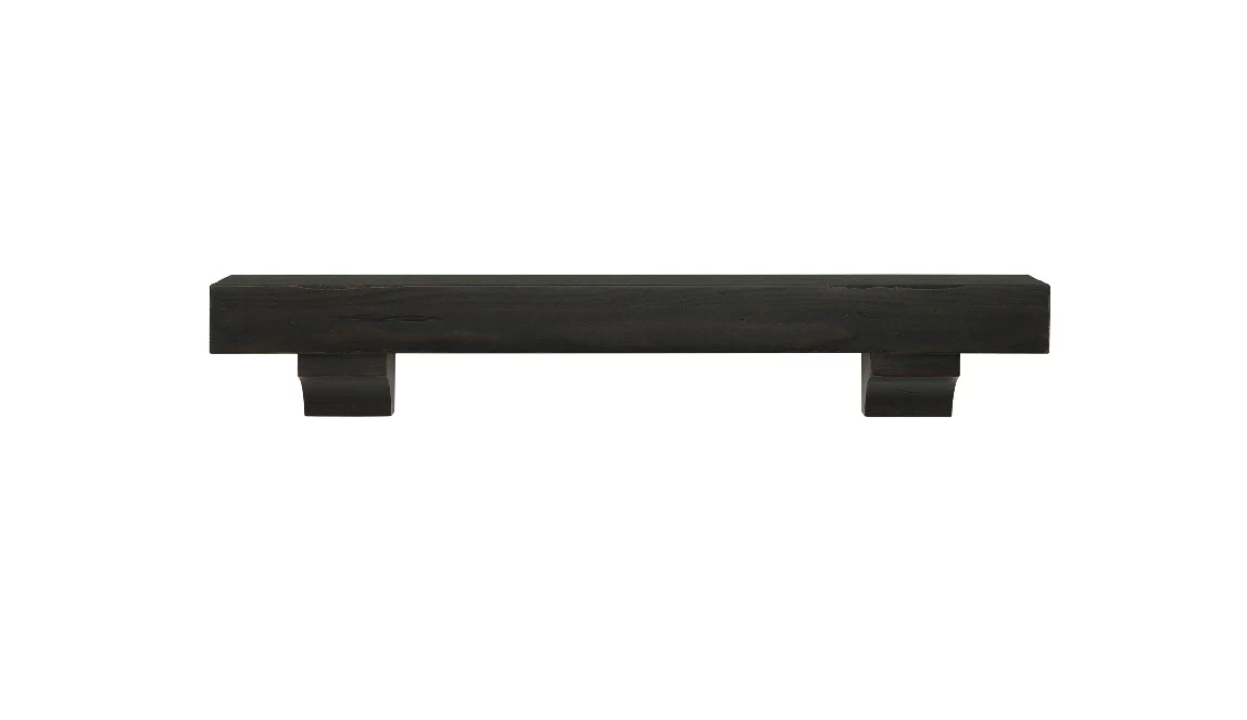 48" / 60" / 72" Shenandoah Mantel Shelf - Espresso - Image 7