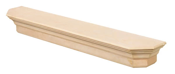 60"/ 72" The Lindon Mantel Shelf - Unfinished - Image 5