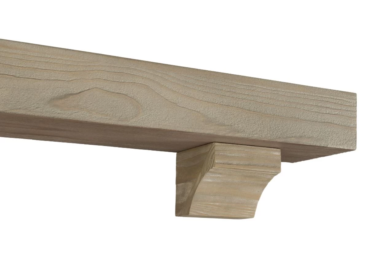 48" / 60" / 72" The Cherokee Mantel Shelf - Fontana Finish - Image 7