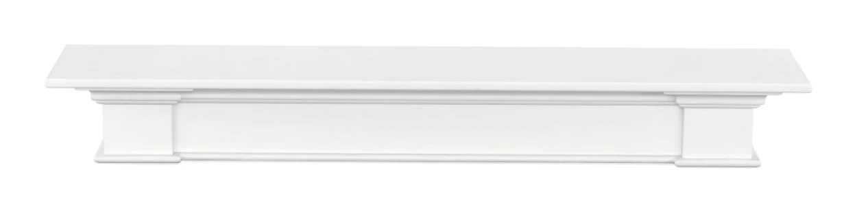 48" / 60" / 72" The Shepard Mantel Shelf - White Finish - Image 6