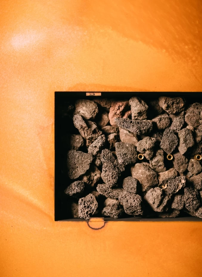 60" Linear Outdoor Custom Iron Fire Pit - Image 14