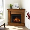 40.94" Chateau Espresso Corner Electric Fireplace
