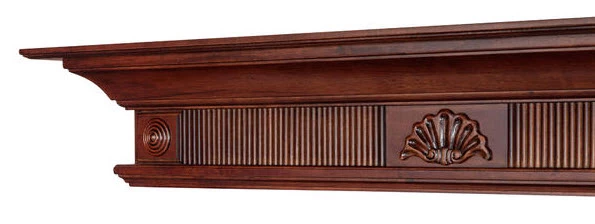 Dimplex 60"/ 72" Devonshire Shelf Or Mantel Shelf - Distressed Cherry - Image 6