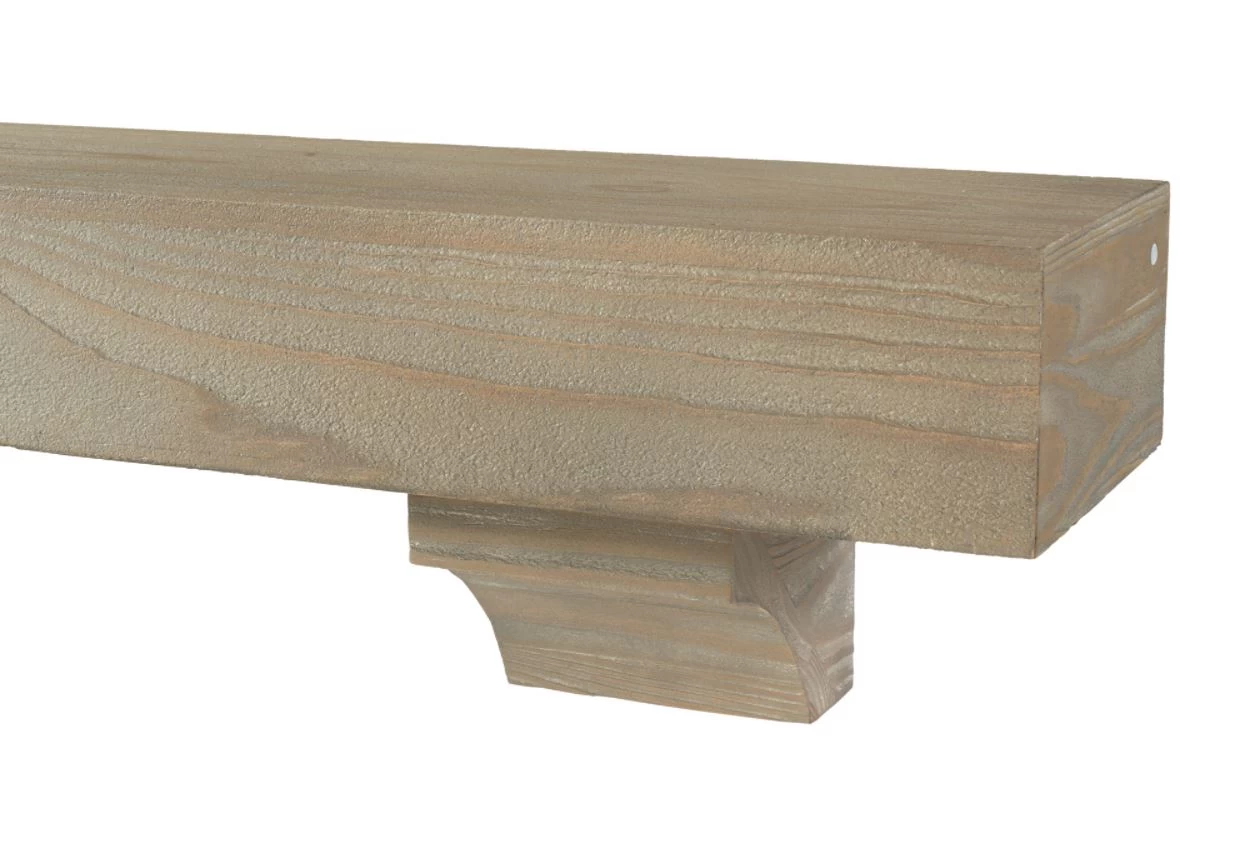 48" / 60" / 72" The Cherokee Mantel Shelf - Fontana Finish - Image 9