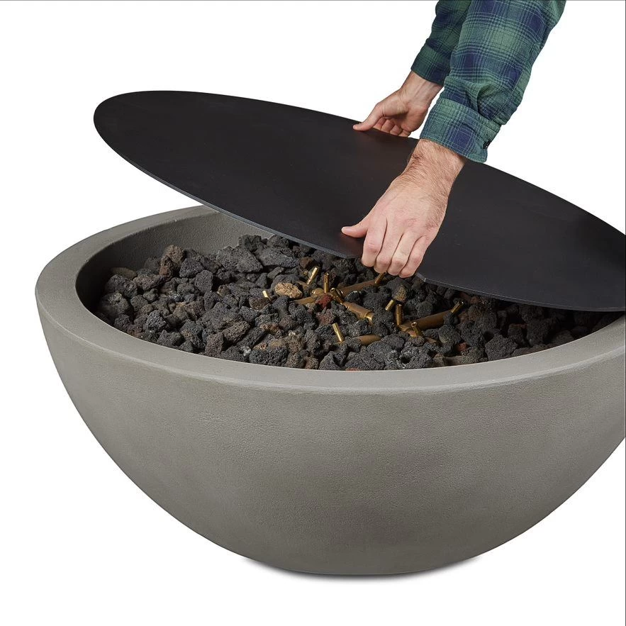 38" Anaheim Natural Gas Fire Bowl In Shade - Image 8