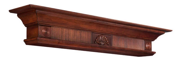 Dimplex 60"/ 72" Devonshire Shelf Or Mantel Shelf - Distressed Cherry - Image 7