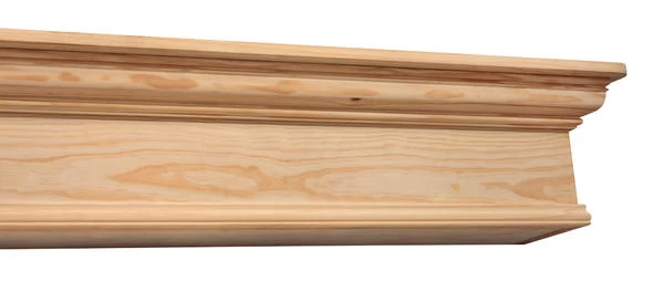 48" / 60" / 72" Savannah Mantel Shelf - Unfinished - Image 8