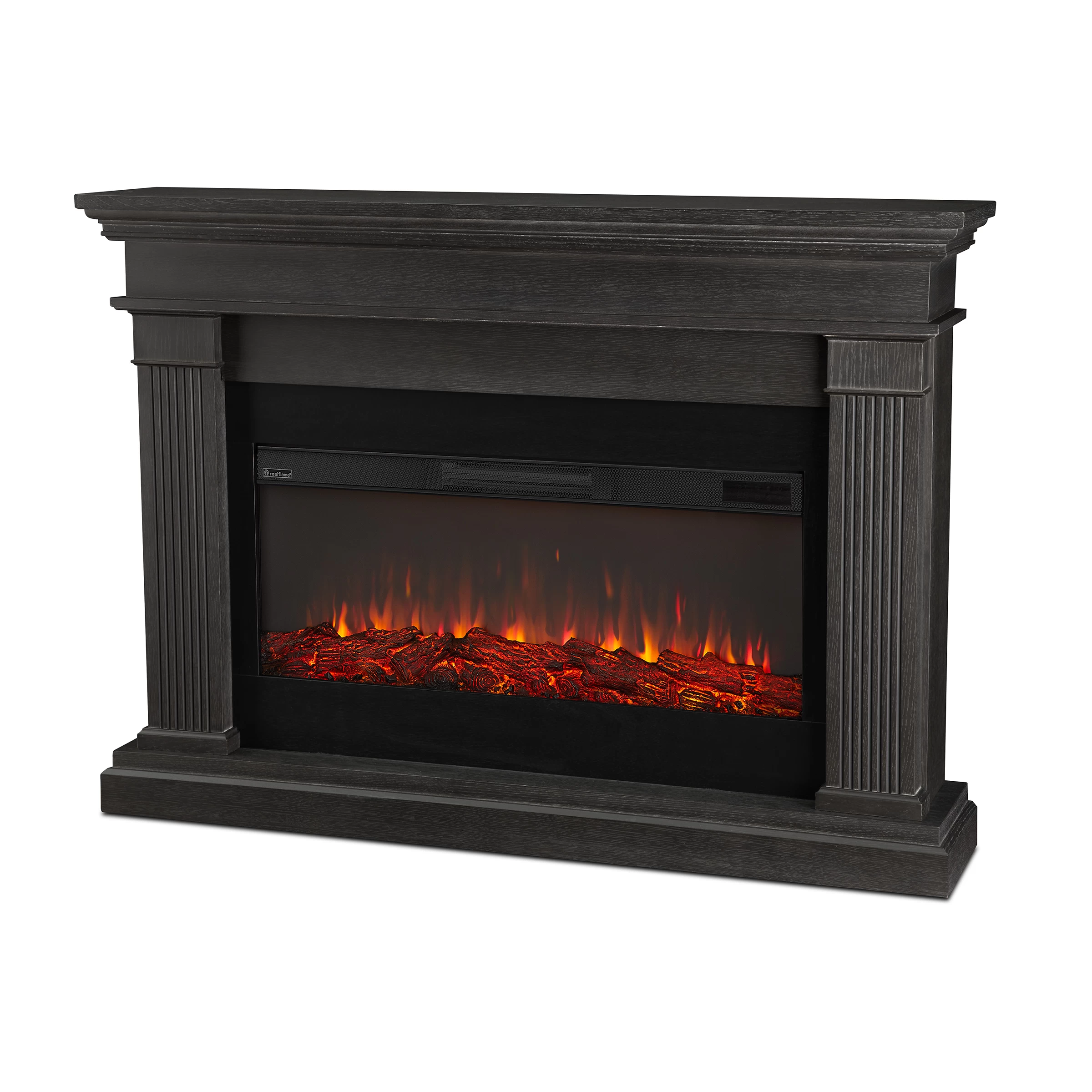 58" Beau Gray Electric Fireplace - Image 2