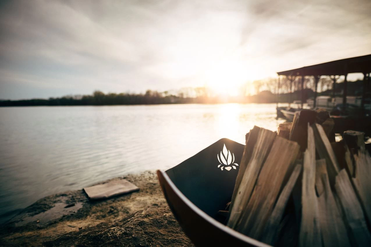 36" Namaste Outdoor Fire Pit - Image 9