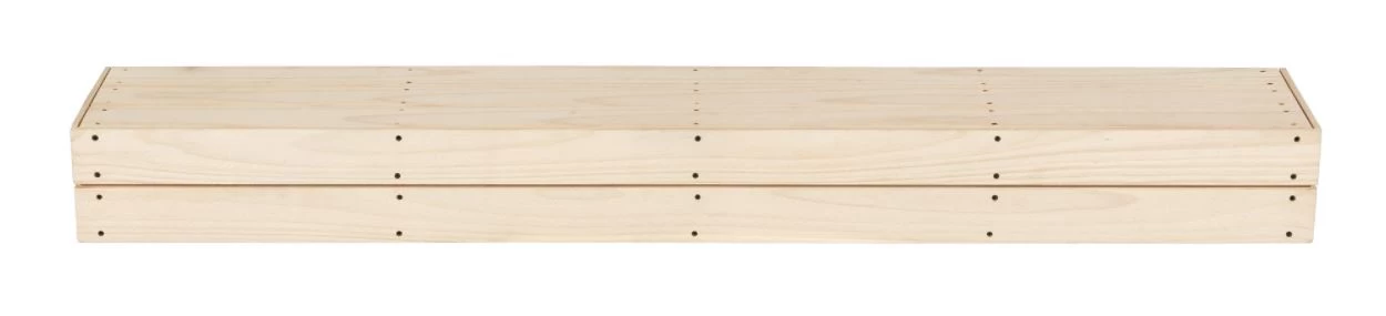 48" / 60" / 72" The Cades Cove Pallet Mantel Shelf - Unfinished - Image 11