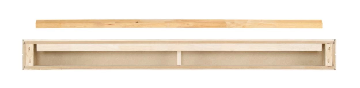 48" / 60" / 72" The Cades Cove Pallet Mantel Shelf - Unfinished - Image 10