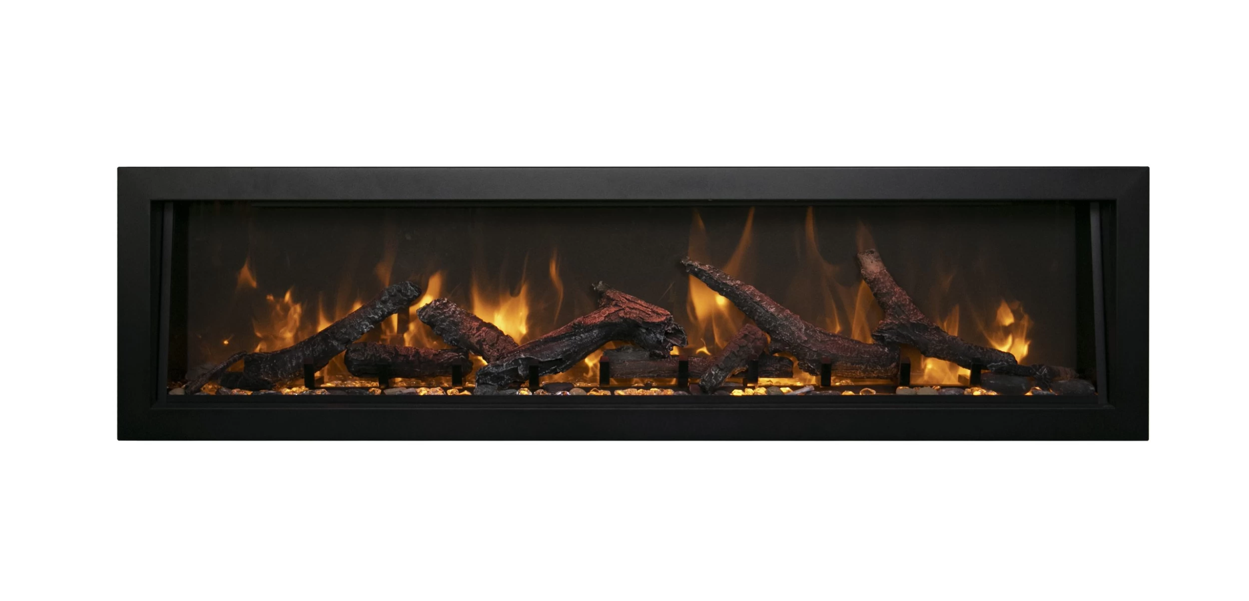 88" Amantii BI Deep Smart Indoor/Outdoor Built-In Electric Fireplace - Image 6