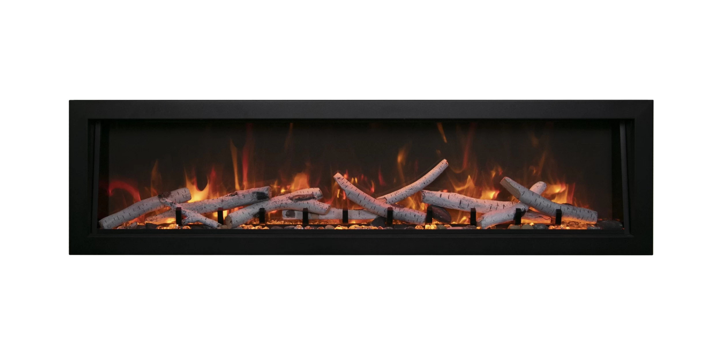 88" Amantii BI Deep Smart Indoor/Outdoor Built-In Electric Fireplace - Image 3