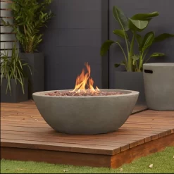 36" Riverside Fire Bowl - Glacier Gray
