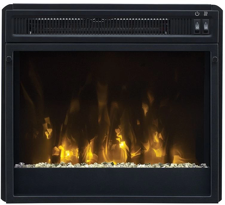 54" Maya White TV Entertainment Media Stand W/ Electric Fireplace - Image 5