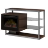 53" Dimplex Hadley Walnut Media Console Electric Fireplace - GDDS25-1307WN