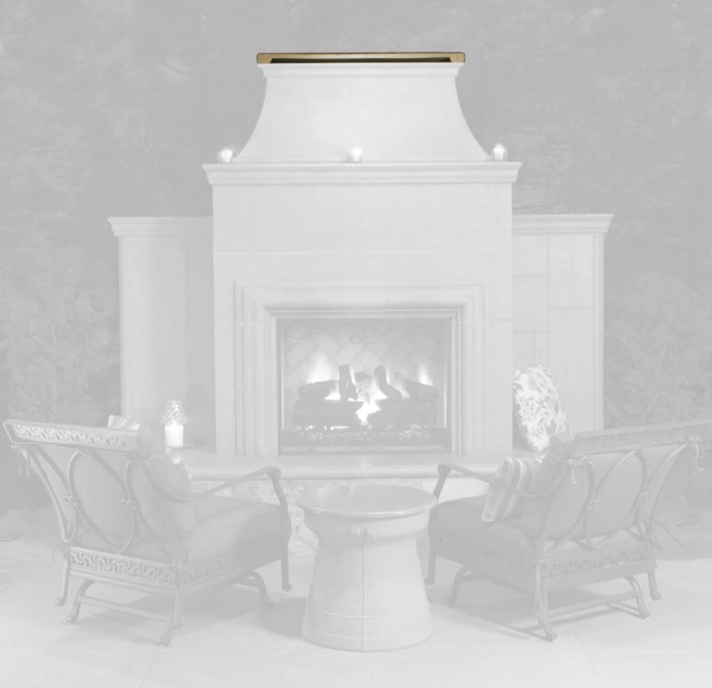 65" Mariposa Classic Outdoor Fireplace - Image 7