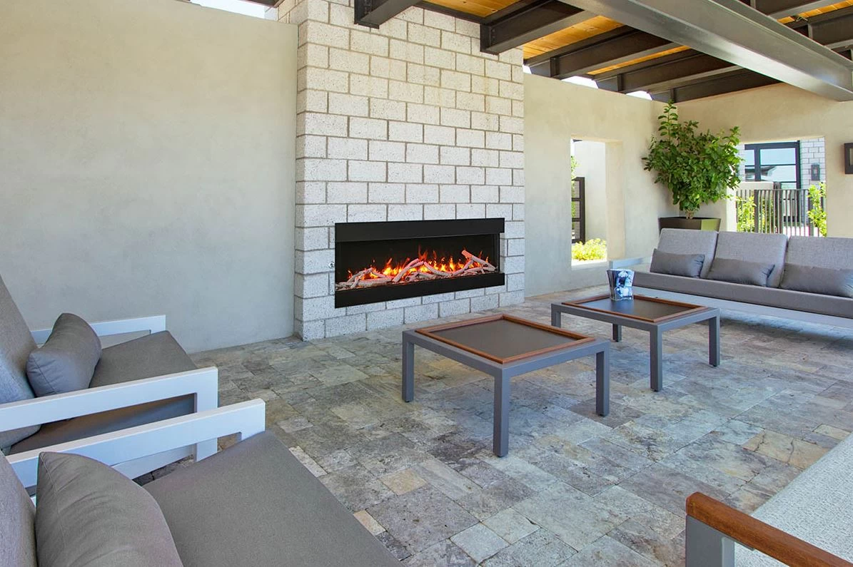 30" 3 Sided Electric Fireplace - Image 4