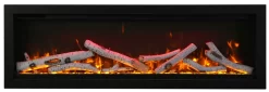 Amantii Symmetry Smart 88" Electric Fireplace