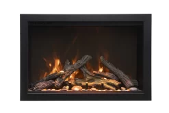 30" Traditional Smart Series Electric Indoor / Outdoor Fireplace