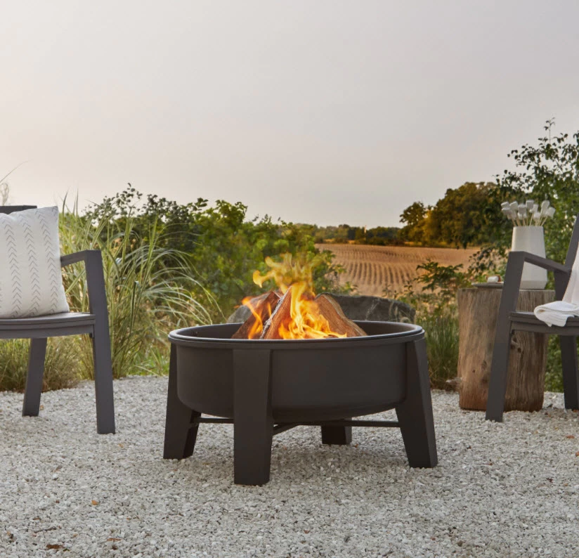 35" Forsyth Wood-Burning Fire Pit