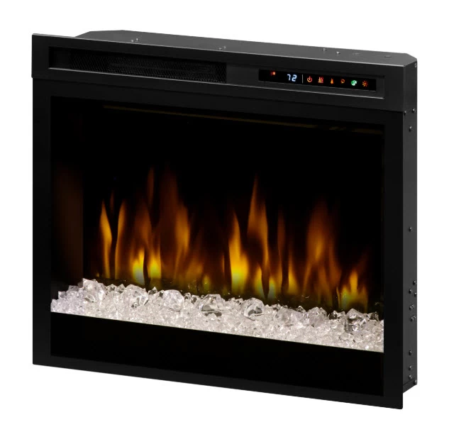 28" Dimplex Multi-Fire XHD Acrylic Ice Plug-In Infrared Electric Fireplace Insert