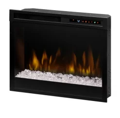 23" Dimplex Multi-Fire XHD Plug-In Acrylic Ice Infrared Electric Fireplace Insert