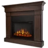 47" Crawford Black Slim Infrared Electric Fireplace