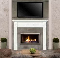 65" Jim White Fireplace Mantel