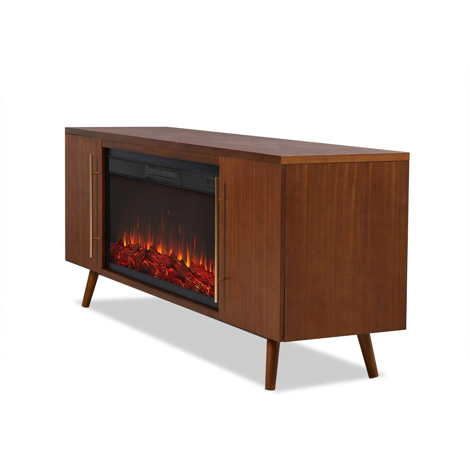 72" Morris Landscape Electric Fireplace TV Stand - Image 5