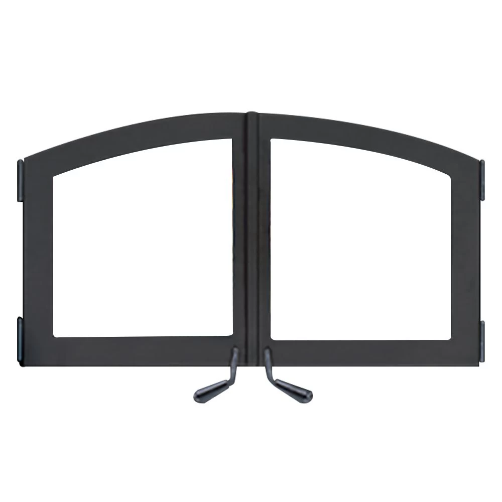 Superior Catalytic Combustion Wood Burning Fireplace, Double Black Steel Doors (WCT6940WS) - Image 2